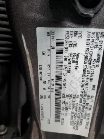 Photo 12 VIN: 1FAHP3E20CL251796 - FORD FOCUS 