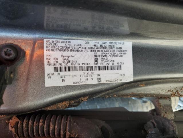 Photo 12 VIN: 1FAHP3E29CL318489 - FORD FOCUS 