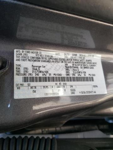 Photo 9 VIN: 1FAHP3F20CL126991 - FORD FOCUS SE 