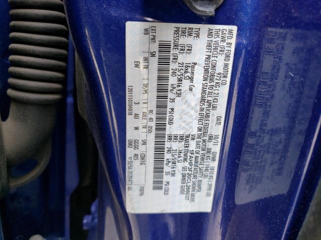 Photo 11 VIN: 1FAHP3F20CL266037 - FORD FOCUS 