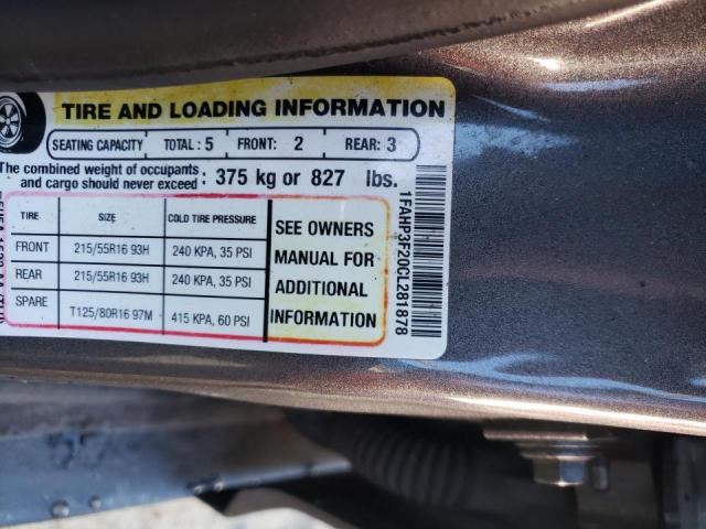 Photo 9 VIN: 1FAHP3F20CL281878 - FORD FOCUS SE 