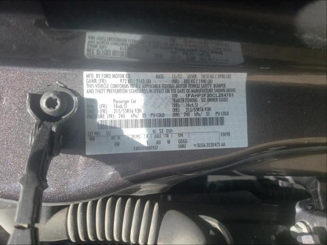 Photo 9 VIN: 1FAHP3F20CL284781 - FORD FOCUS SE 