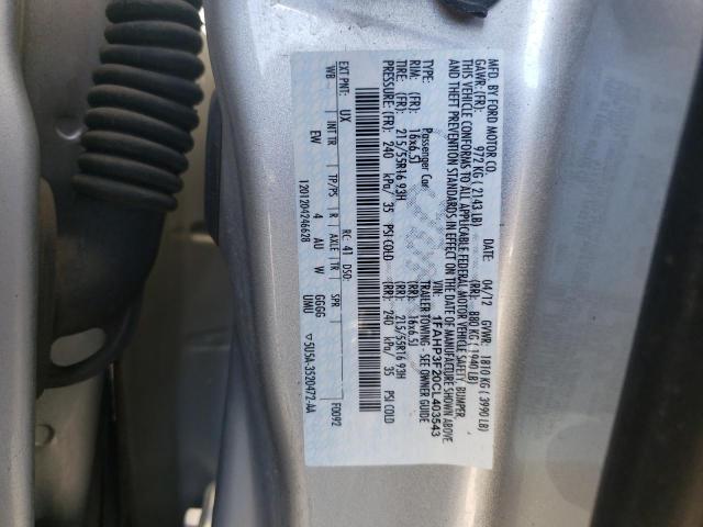 Photo 11 VIN: 1FAHP3F20CL403543 - FORD FOCUS 