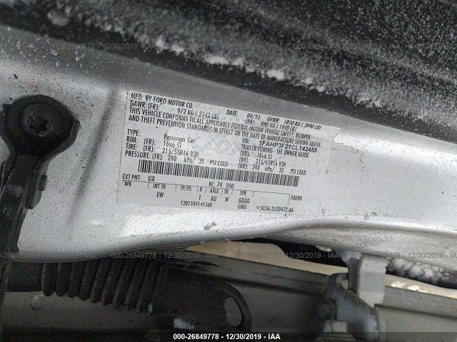 Photo 8 VIN: 1FAHP3F21CL142455 - FORD FOCUS 