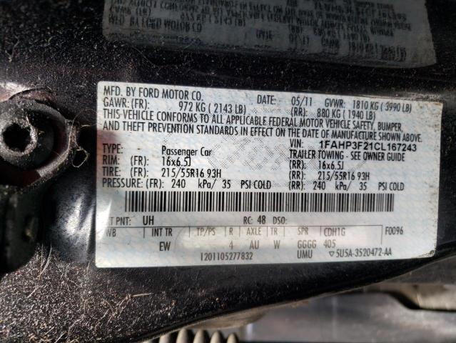 Photo 9 VIN: 1FAHP3F21CL167243 - FORD FOCUS SE 