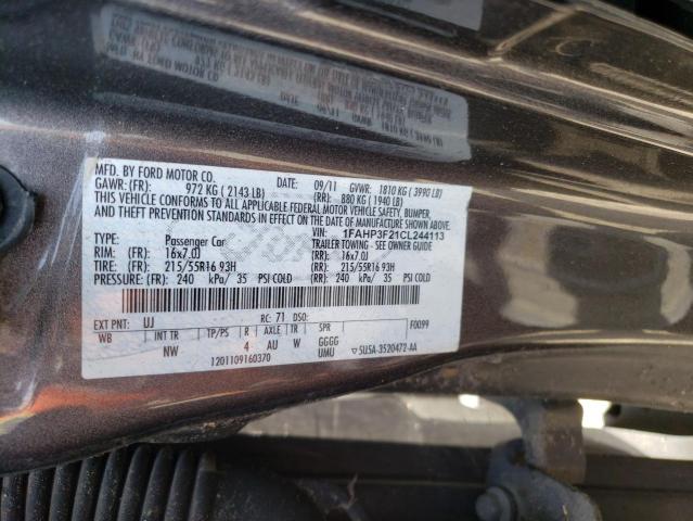 Photo 11 VIN: 1FAHP3F21CL244113 - FORD FOCUS SE 