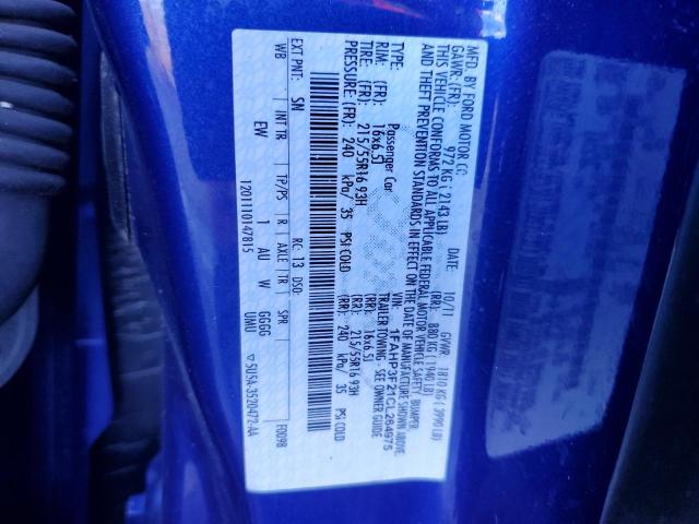 Photo 11 VIN: 1FAHP3F21CL264975 - FORD FOCUS 