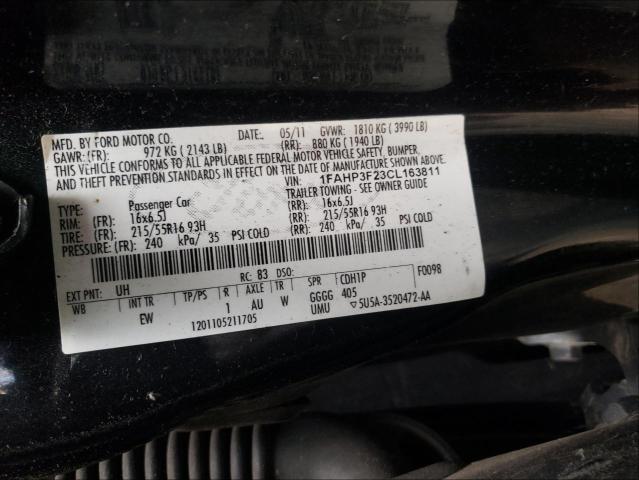 Photo 9 VIN: 1FAHP3F23CL163811 - FORD FOCUS SE 