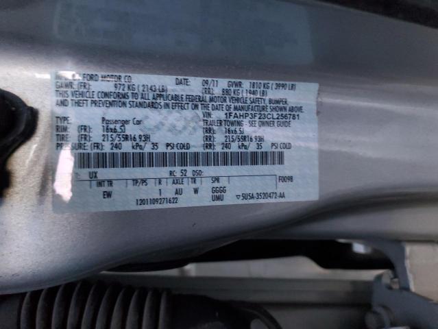 Photo 11 VIN: 1FAHP3F23CL256781 - FORD FOCUS 