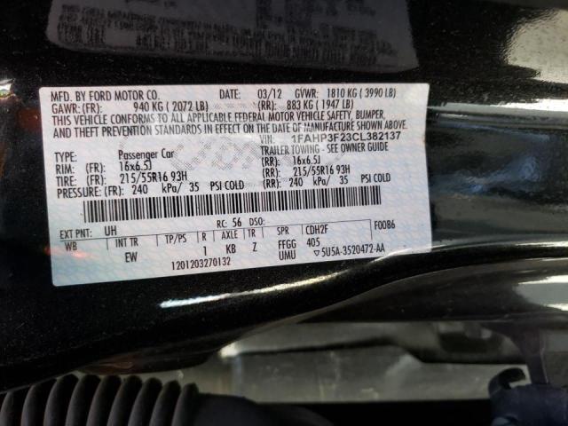 Photo 11 VIN: 1FAHP3F23CL382137 - FORD FOCUS SE 