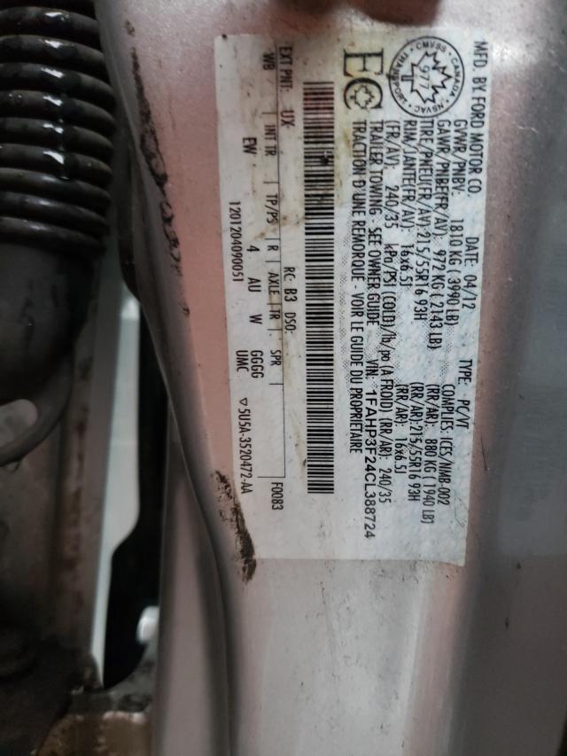 Photo 9 VIN: 1FAHP3F24CL388724 - FORD FOCUS SE 