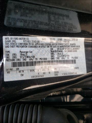 Photo 9 VIN: 1FAHP3F25CL409967 - FORD FOCUS SE 