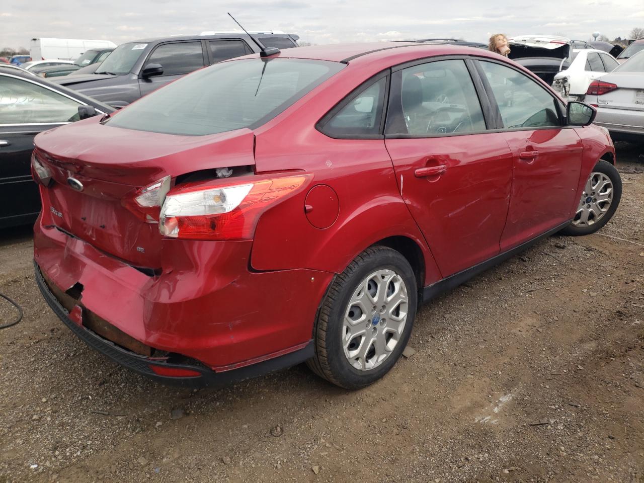 Photo 2 VIN: 1FAHP3F26CL151782 - FORD FOCUS 