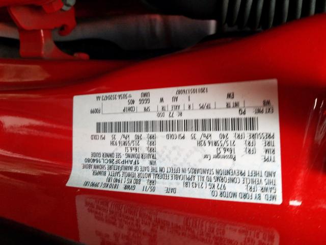 Photo 9 VIN: 1FAHP3F26CL164080 - FORD FOCUS SE 