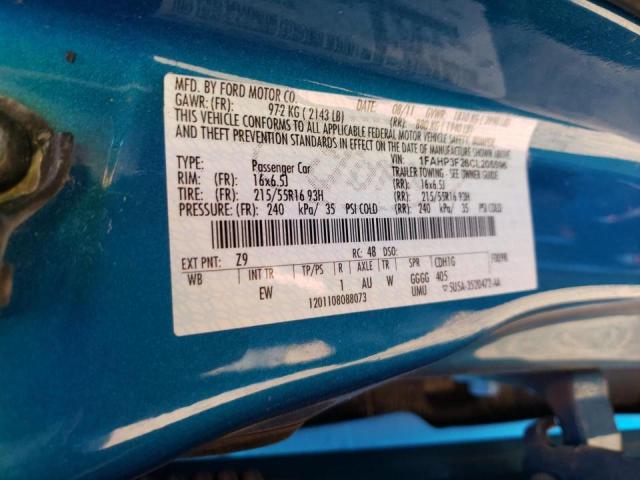 Photo 9 VIN: 1FAHP3F26CL205596 - FORD FOCUS SE 