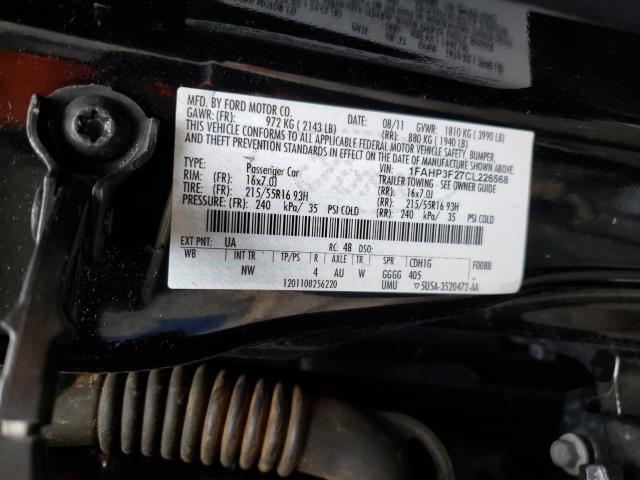 Photo 9 VIN: 1FAHP3F27CL226568 - FORD FOCUS SE 