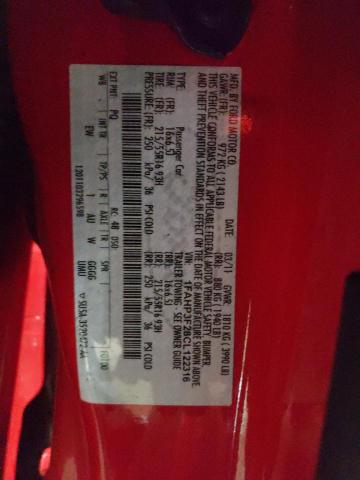 Photo 11 VIN: 1FAHP3F28CL122316 - FORD FOCUS SE 