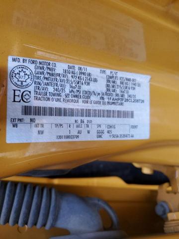 Photo 11 VIN: 1FAHP3F28CL208726 - FORD FOCUS SE 