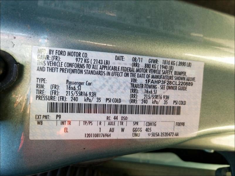 Photo 9 VIN: 1FAHP3F28CL220889 - FORD FOCUS SE 