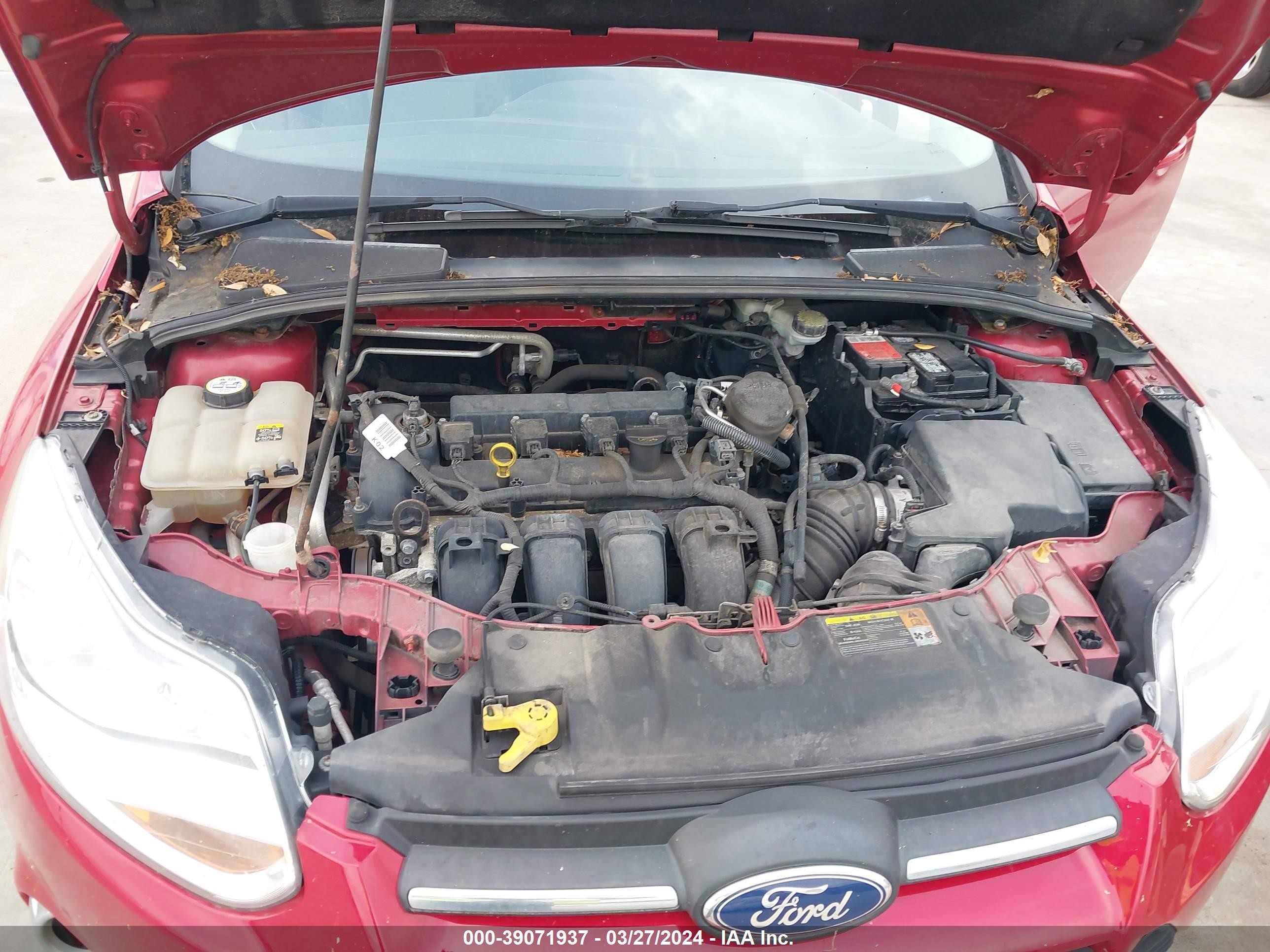 Photo 9 VIN: 1FAHP3F28CL284382 - FORD FOCUS 