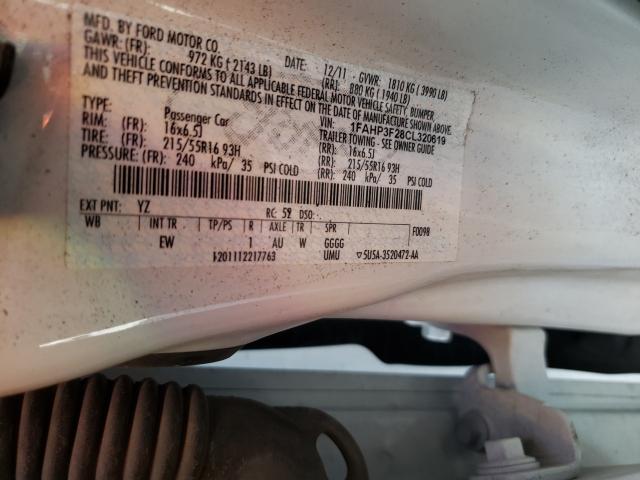 Photo 9 VIN: 1FAHP3F28CL320619 - FORD FOCUS SE 