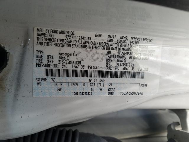 Photo 9 VIN: 1FAHP3F29CL131977 - FORD FOCUS 