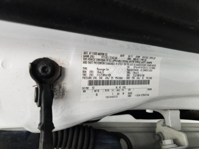 Photo 9 VIN: 1FAHP3F2XCL131986 - FORD FOCUS SE 