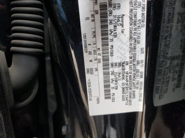 Photo 9 VIN: 1FAHP3F2XCL134712 - FORD FOCUS SE 