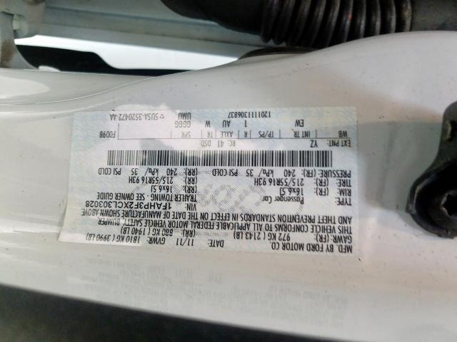 Photo 9 VIN: 1FAHP3F2XCL303028 - FORD FOCUS SE 