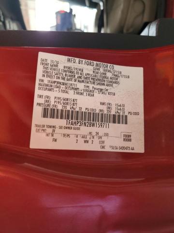 Photo 9 VIN: 1FAHP3FN2BW159711 - FORD FOCUS SE 