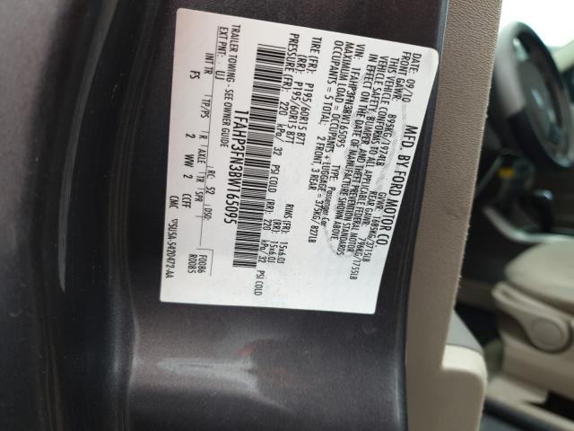 Photo 9 VIN: 1FAHP3FN3BW165095 - FORD FOCUS SE 