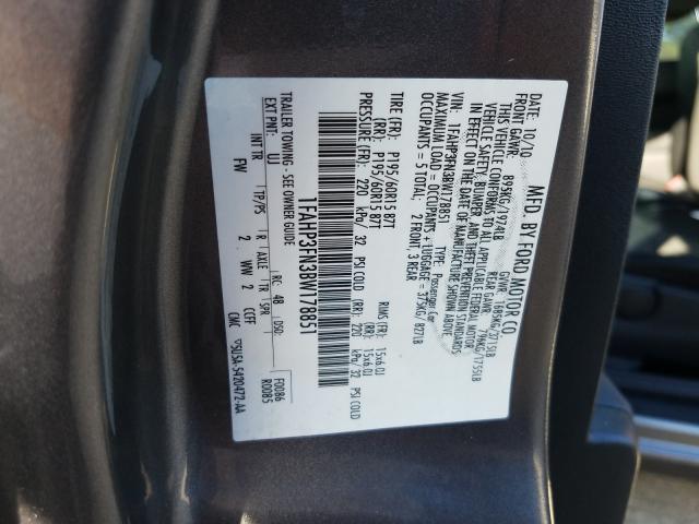 Photo 9 VIN: 1FAHP3FN3BW178851 - FORD FOCUS SE 