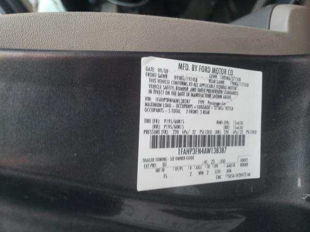 Photo 9 VIN: 1FAHP3FN4AW138387 - FORD FOCUS SE 