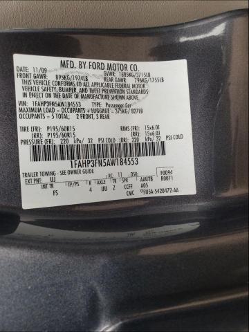 Photo 9 VIN: 1FAHP3FN5AW184553 - FORD FOCUS SE 