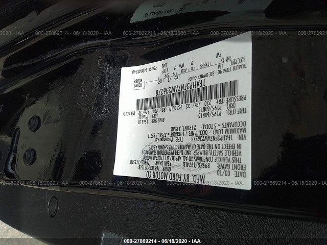 Photo 8 VIN: 1FAHP3FN7AW236278 - FORD FOCUS 