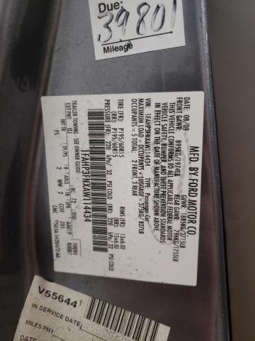 Photo 9 VIN: 1FAHP3FNXAW114434 - FORD FOCUS SE 