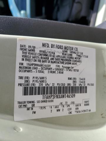 Photo 11 VIN: 1FAHP3FNXAW146509 - FORD FOCUS SE 