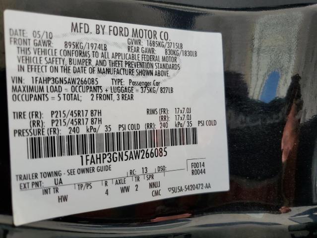 Photo 12 VIN: 1FAHP3GN5AW266085 - FORD FOCUS SES 