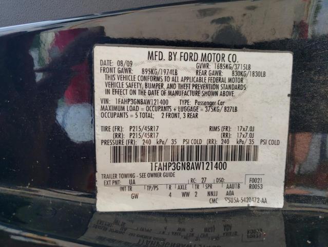 Photo 11 VIN: 1FAHP3GN8AW121400 - FORD FOCUS 