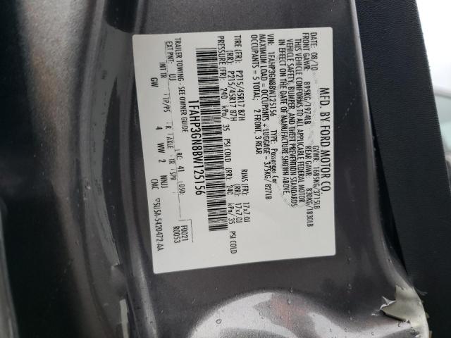 Photo 11 VIN: 1FAHP3GN8BW125156 - FORD FOCUS SES 