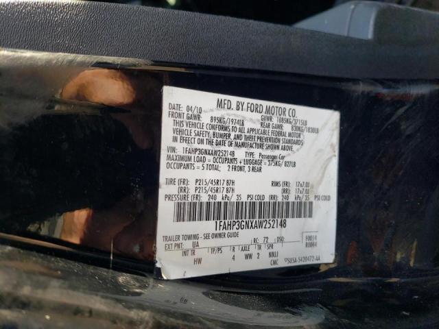 Photo 9 VIN: 1FAHP3GNXAW252148 - FORD FOCUS SES 