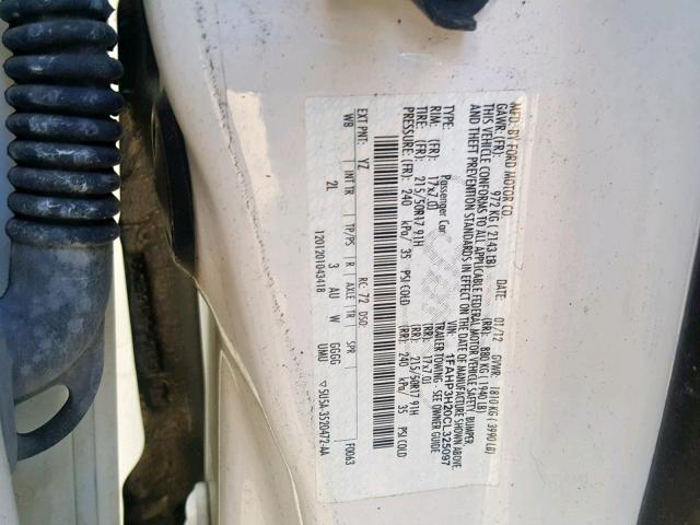 Photo 9 VIN: 1FAHP3H20CL325097 - FORD FOCUS SEL 