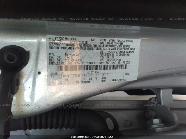 Photo 8 VIN: 1FAHP3H24CL334529 - FORD FOCUS 