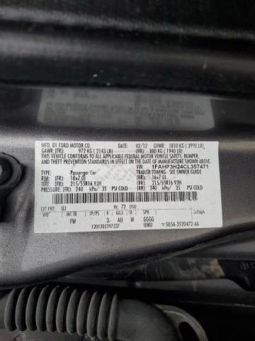 Photo 11 VIN: 1FAHP3H24CL357471 - FORD FOCUS SEL 