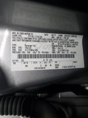 Photo 9 VIN: 1FAHP3H25CL145792 - FORD FOCUS SEL 