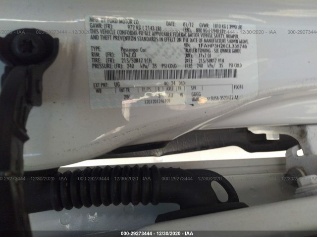 Photo 8 VIN: 1FAHP3H26CL335746 - FORD FOCUS 