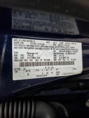 Photo 9 VIN: 1FAHP3H28CL150209 - FORD FOCUS SEL 