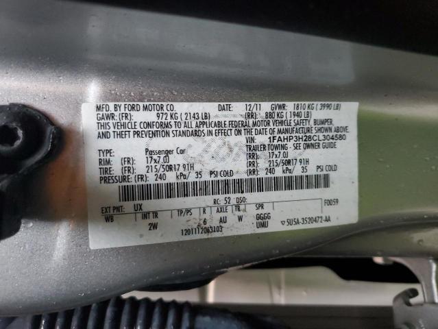 Photo 12 VIN: 1FAHP3H28CL304580 - FORD FOCUS 