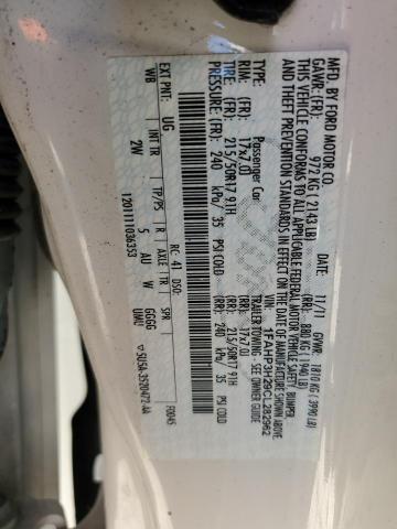 Photo 11 VIN: 1FAHP3H29CL282962 - FORD FOCUS SEL 