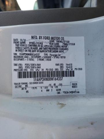 Photo 9 VIN: 1FAHP3HN0BW164337 - FORD FOCUS SEL 